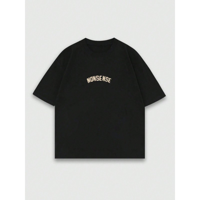 Men's Street Figure Batwing Crew Neck Short Sleeve