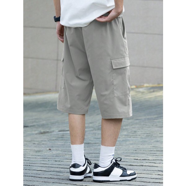 Men's Multi-Pocket Work Shorts, Men's Casual Shorts