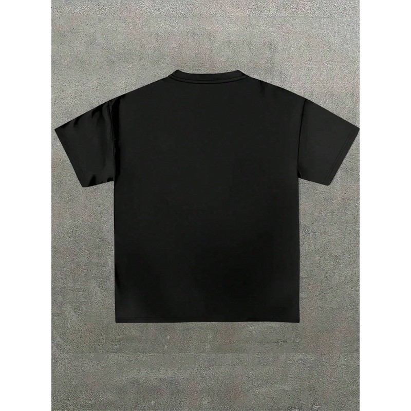 Men's Shenseea Hip-Hop Street Style Rap Cotton Casual Printed T-Shirt